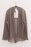 SWAYING 25 Early Autumn Seamless Outline Wool Cardigan SW-SW25PF1T14C2-QZ Light Brown